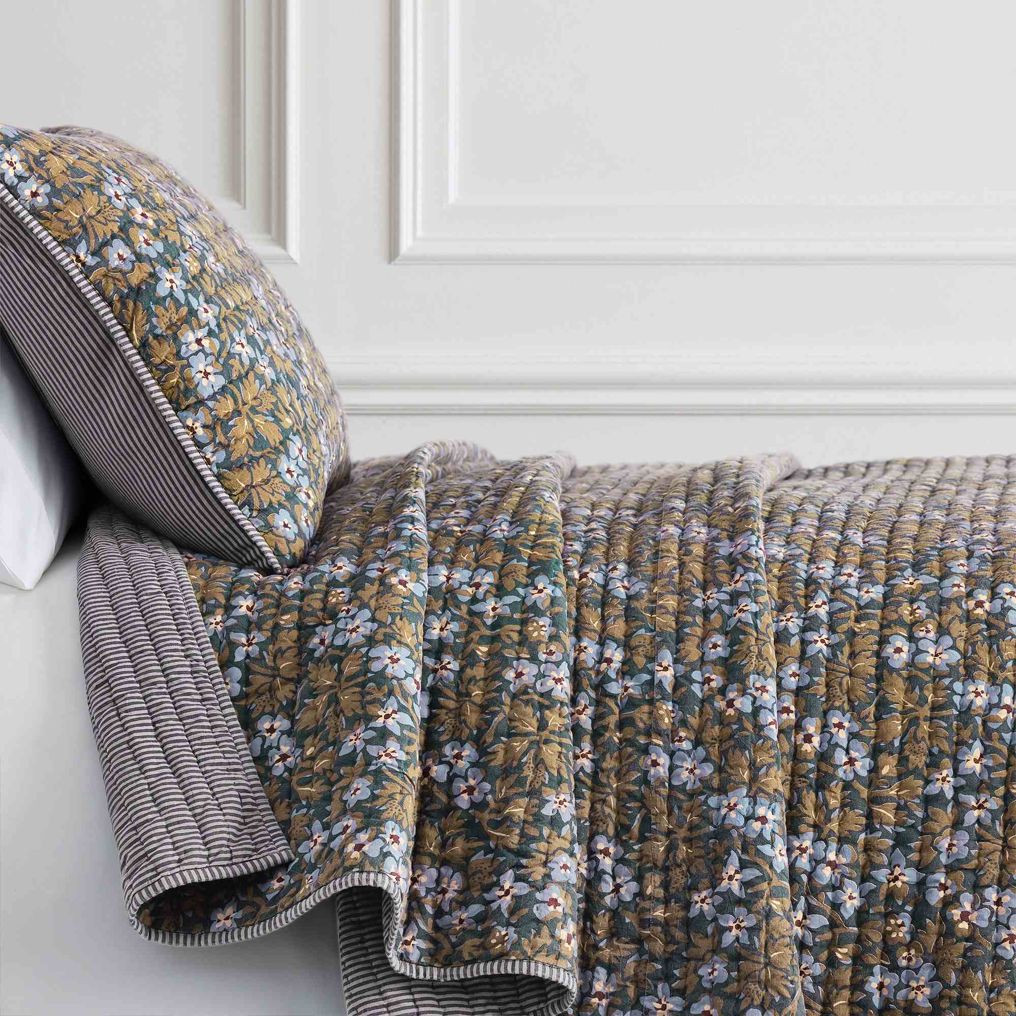 west elm | Blake Floral Quilt & Shams