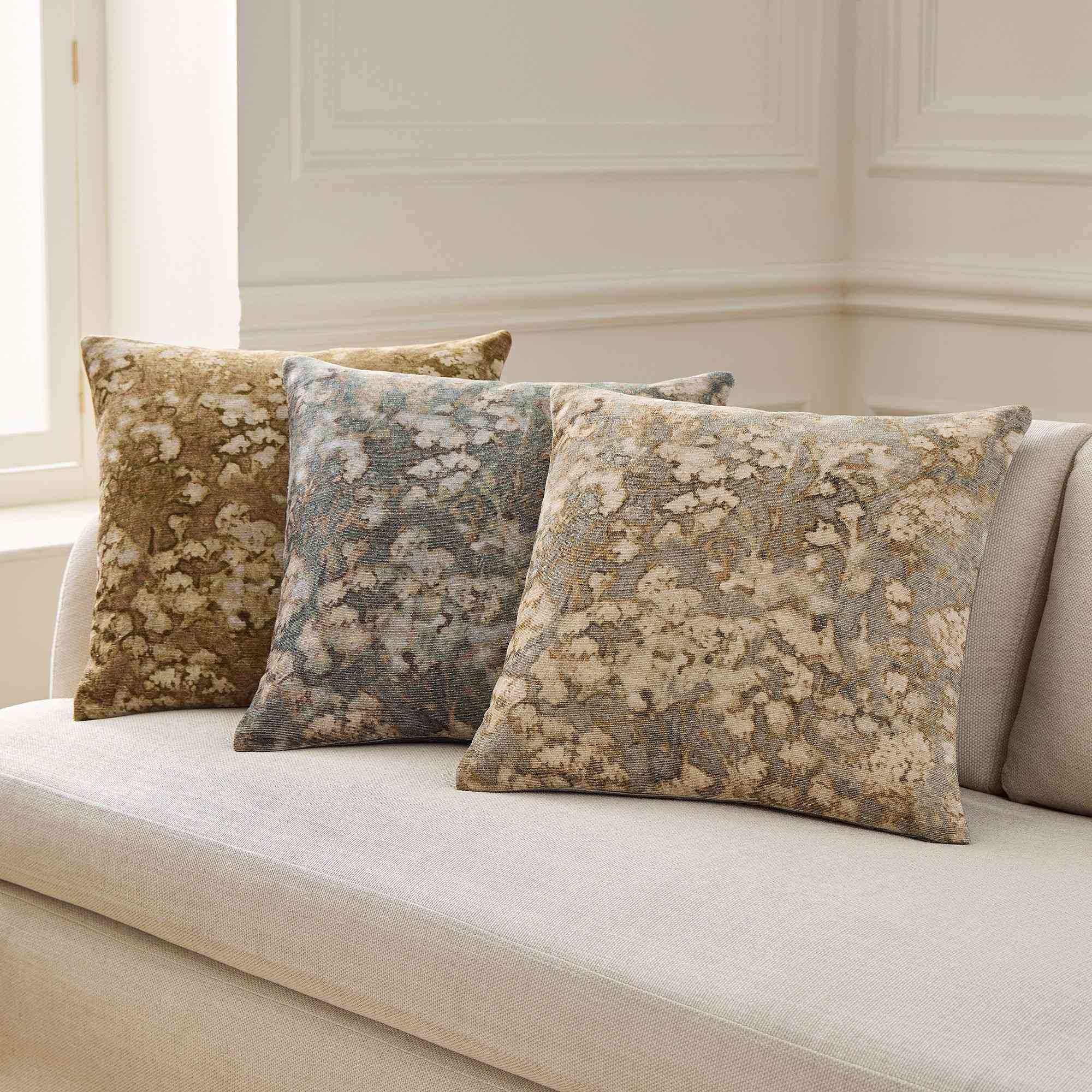 Abstract Hydrangea Pillow Cover