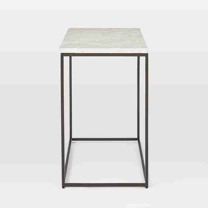 Streamline Side Table - Marble