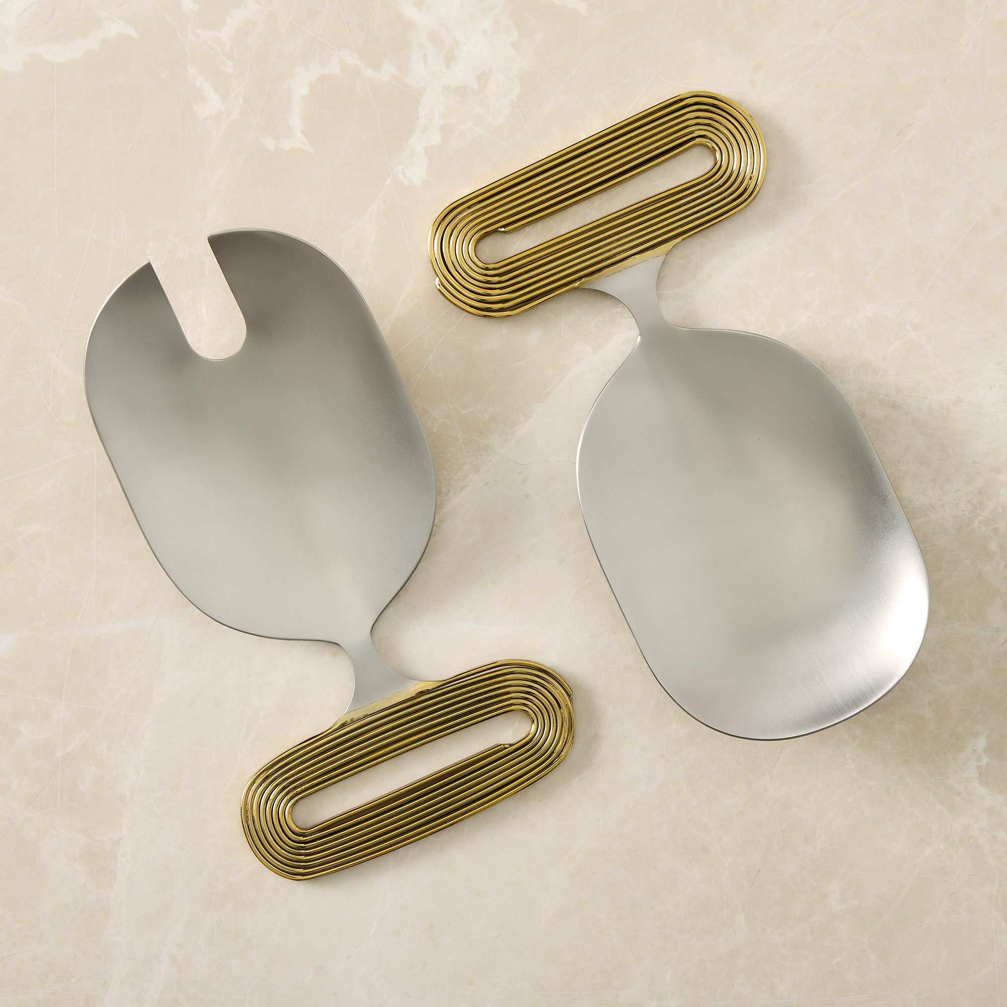 west elm | Bodin Wired Salad Servers (Set of 2)
