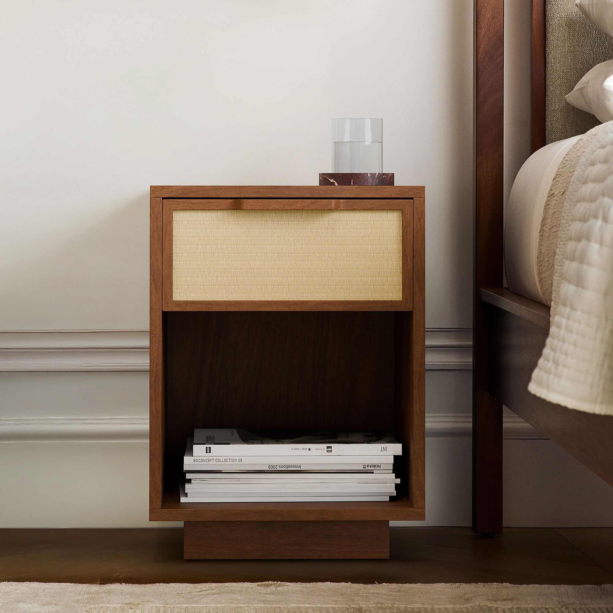 west elm | Douglas Solid Wood Tatami Mini Nightstand (16")