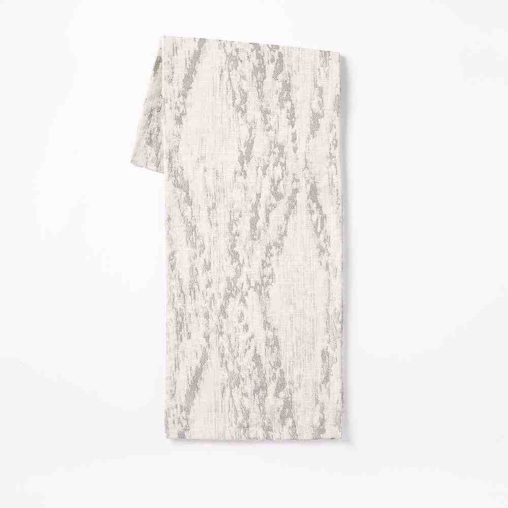 Bark Textured Jacquard Runner