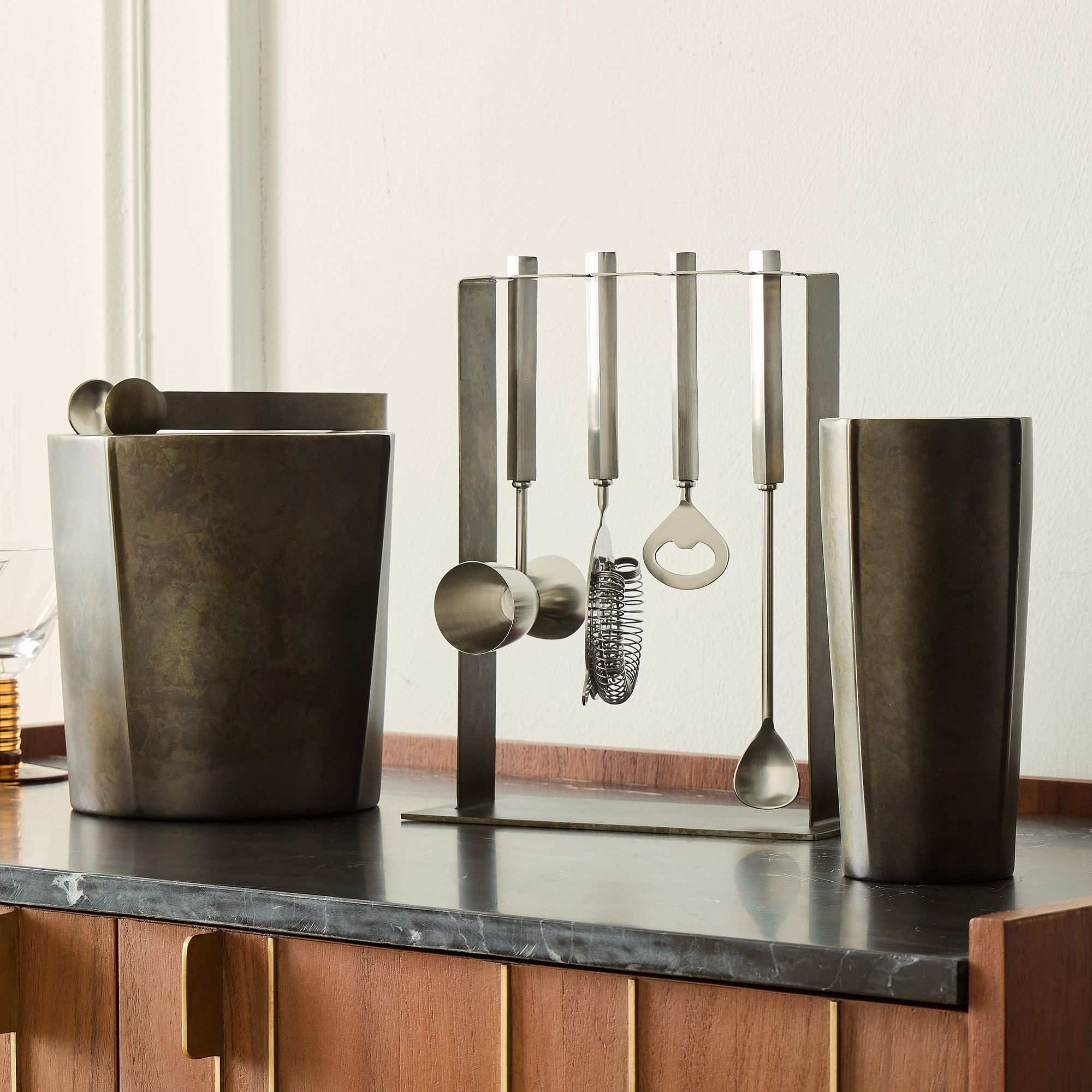 west elm | Ve Metal Barware Collection