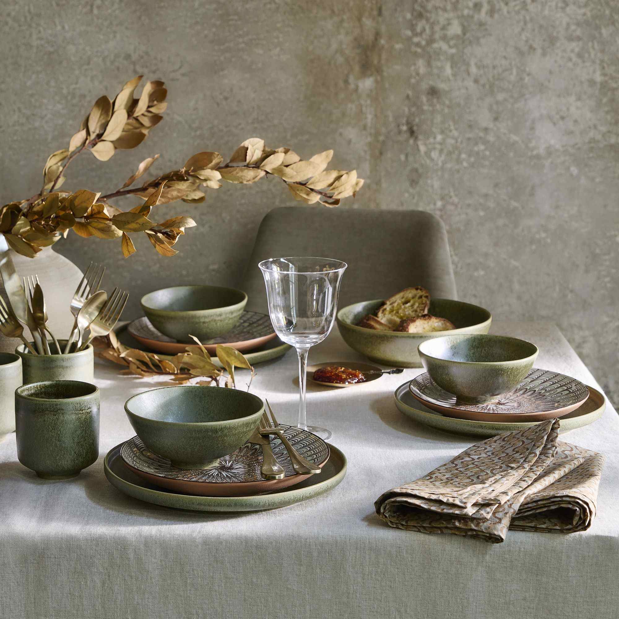 Kanto Stoneware Handled Mug Sets