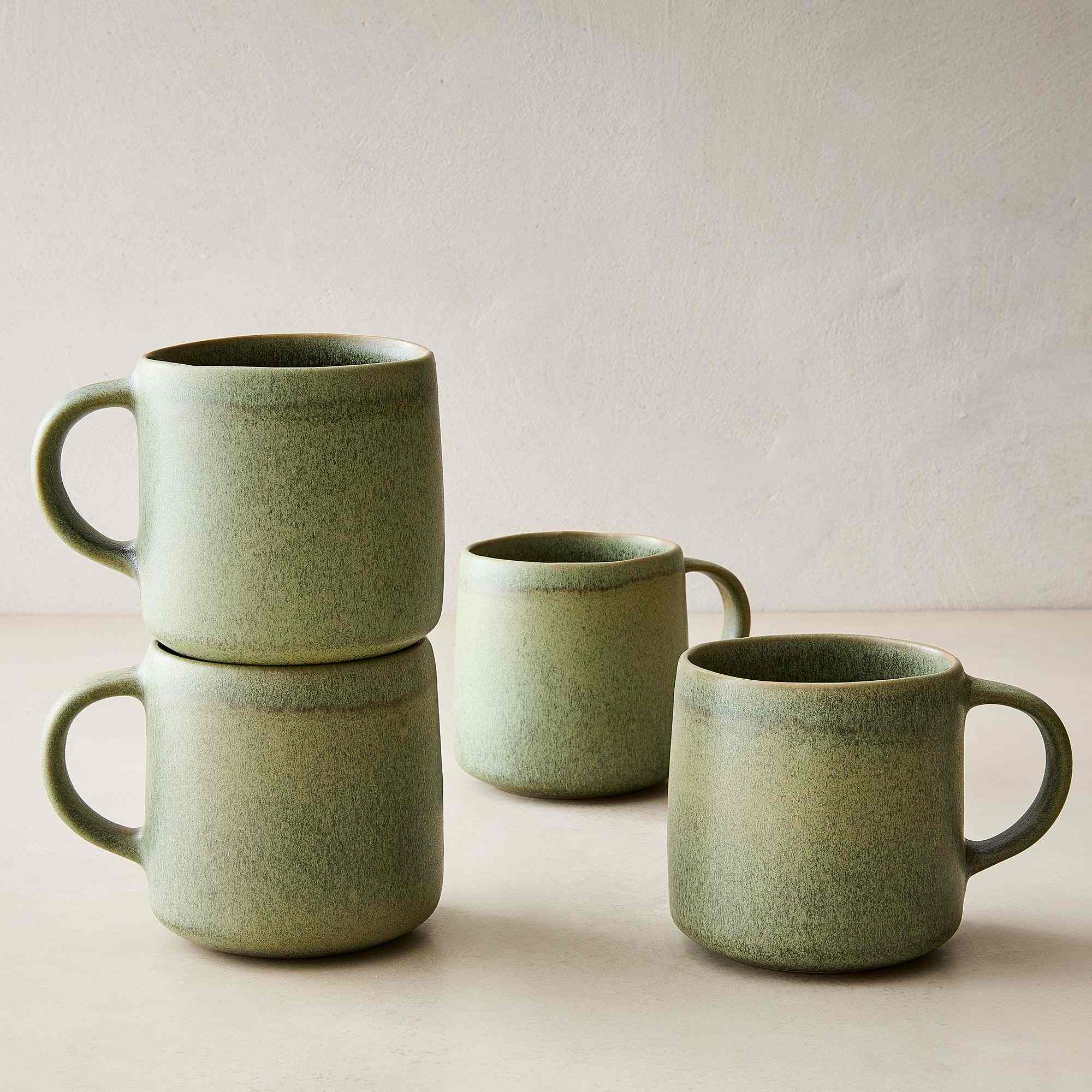 Kanto Stoneware Handled Mug Set of 4