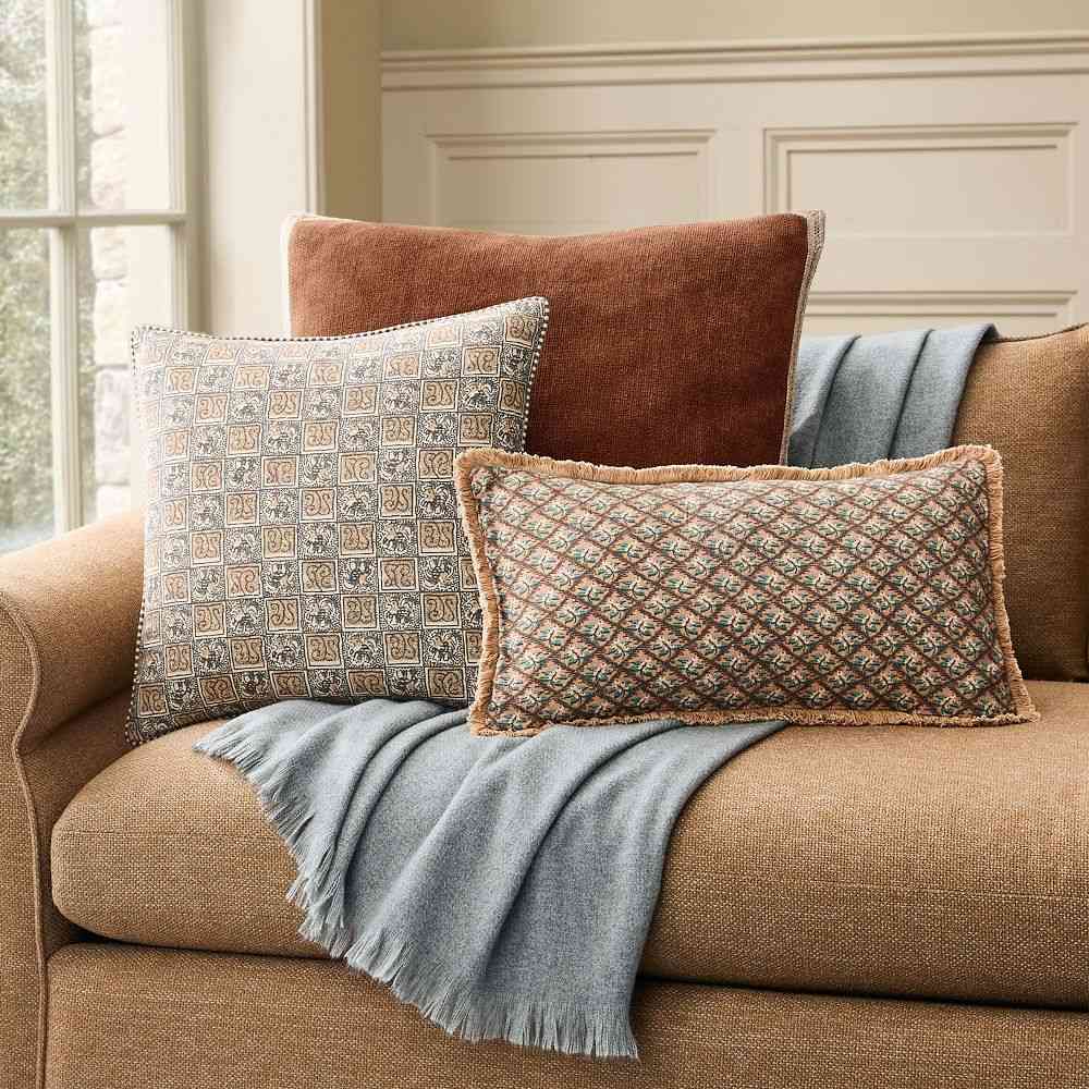 west elm | Pierce & Ward Petite Rooster Pillow Cover, 18"x18", Dark Olive