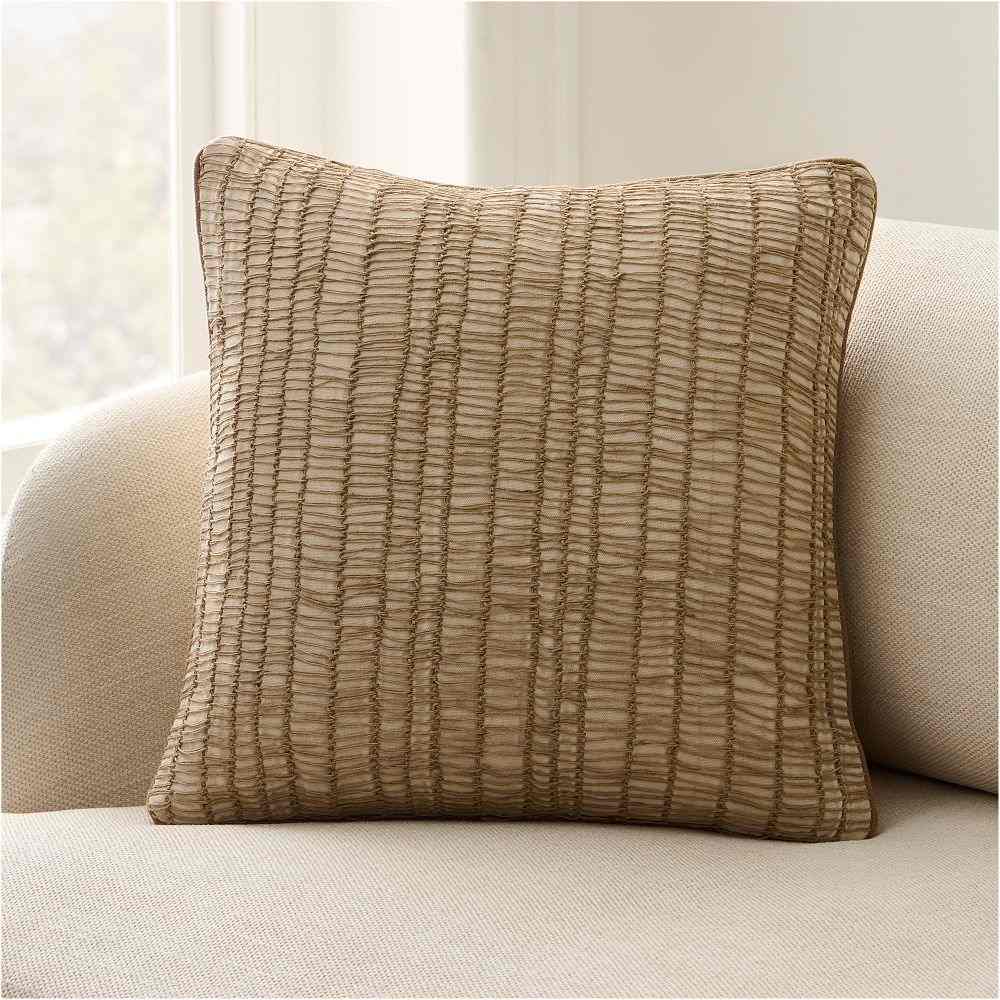 Coastal Netted Jute Pillow Cover