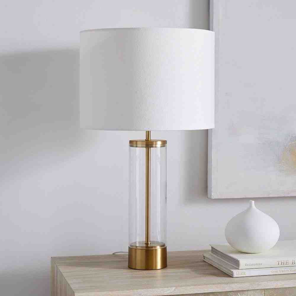 Acrylic Column USB Table Lamp (25")