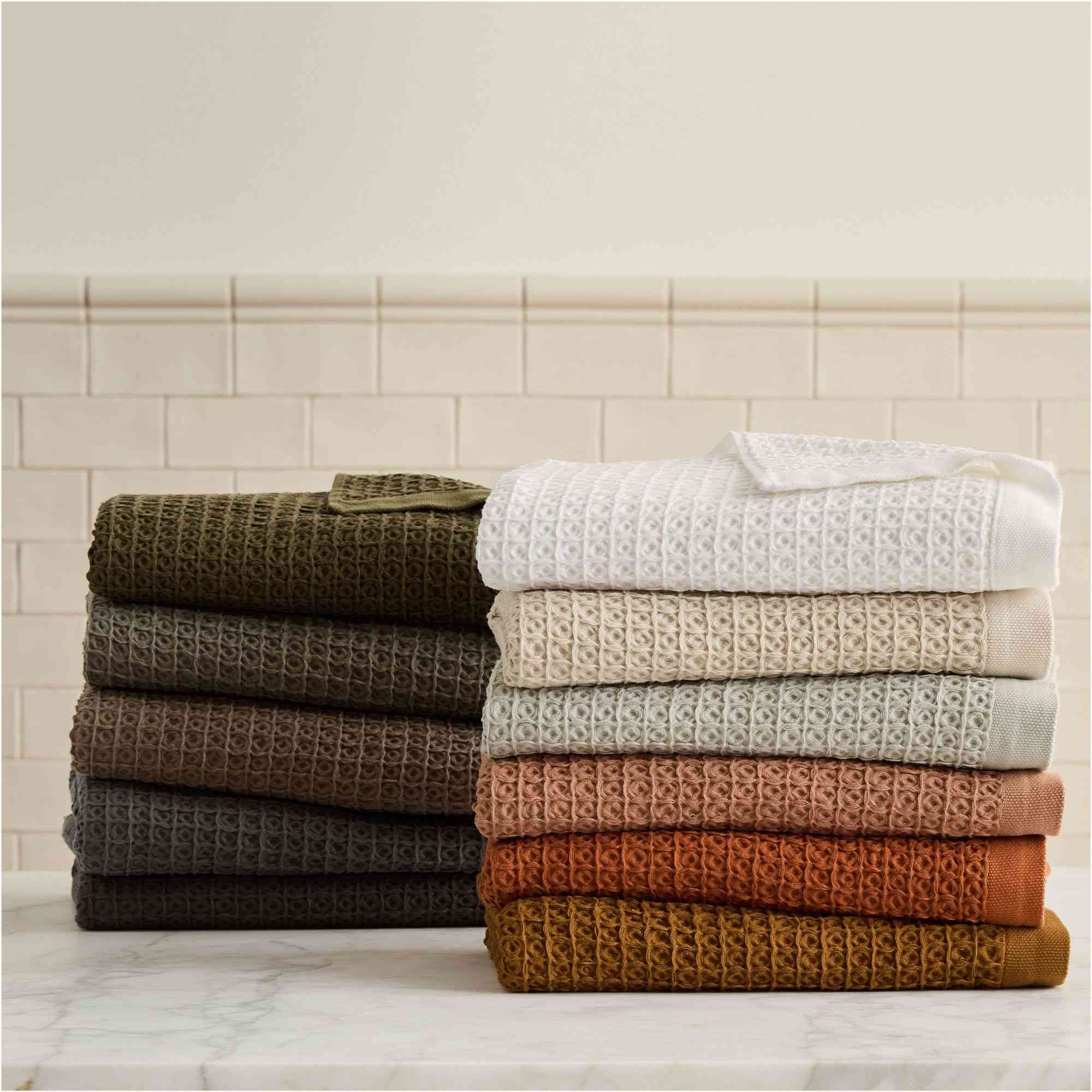 west elm | Waffle Towels