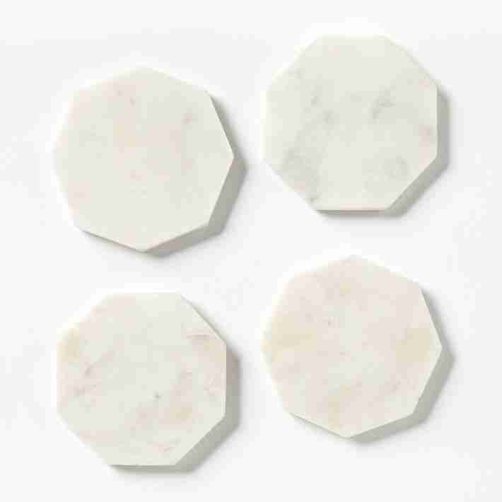 Stone Octagonal Coasters (Set of 4)