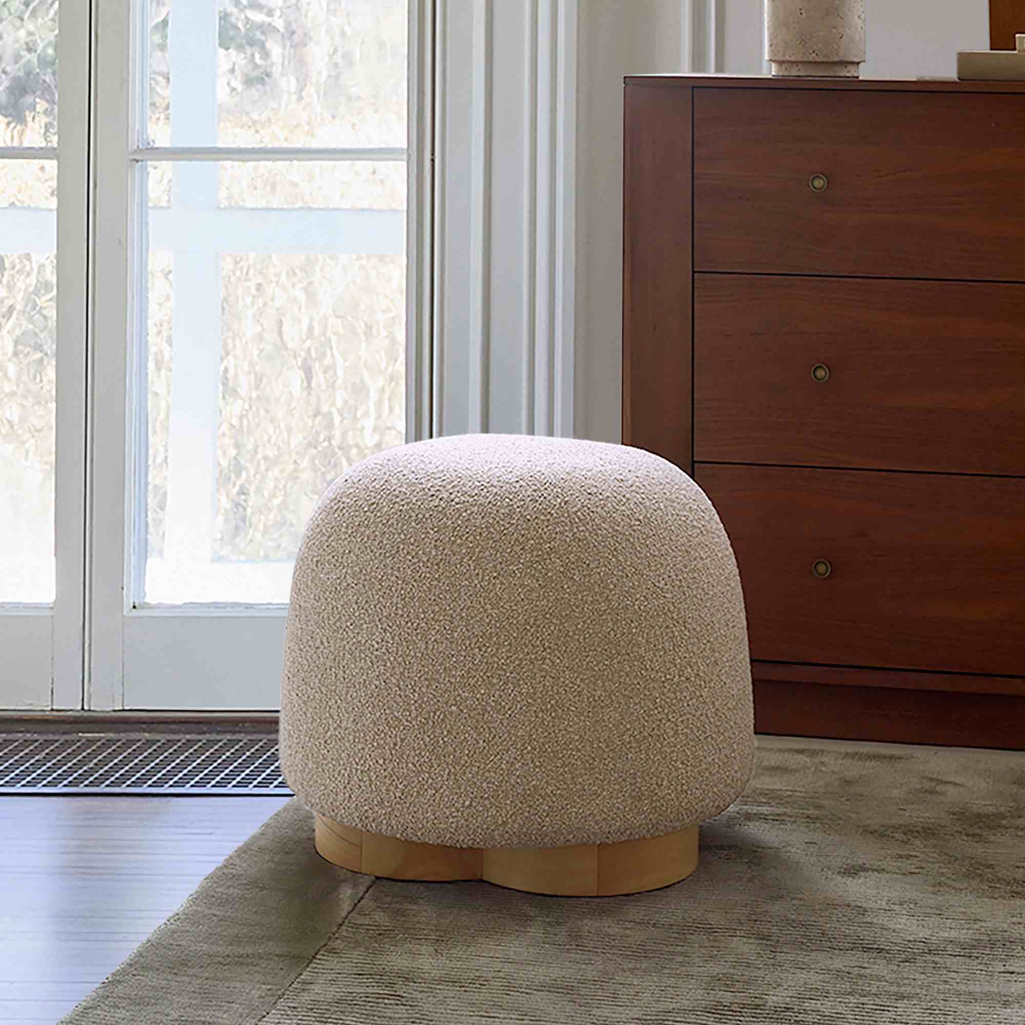 Gumdrop Swivel Ottoman