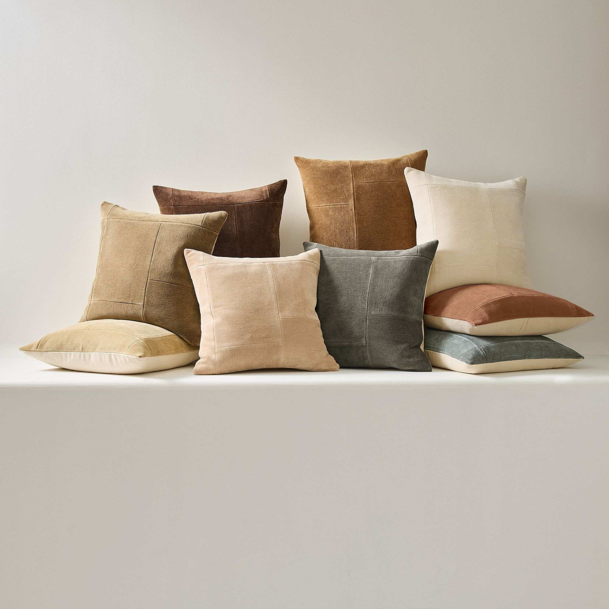 Patchwork Chenille PC20x20Chocolate