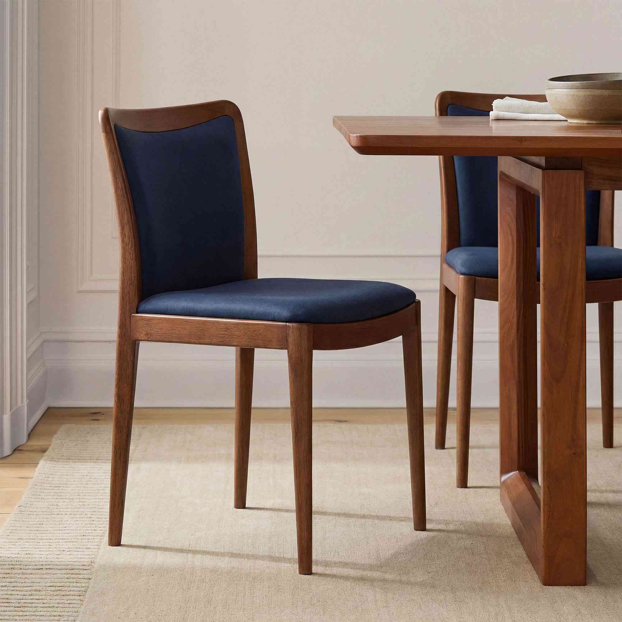 west elm | McKay Leather Dining Chair