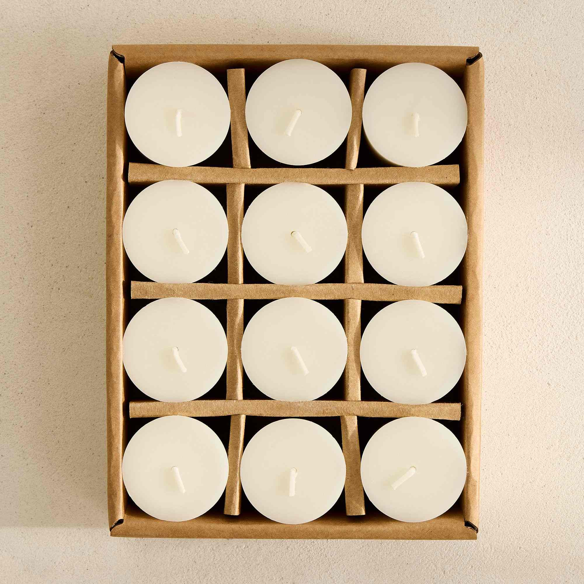 west elm | Signature Wax Votive Candles (Set of 12)