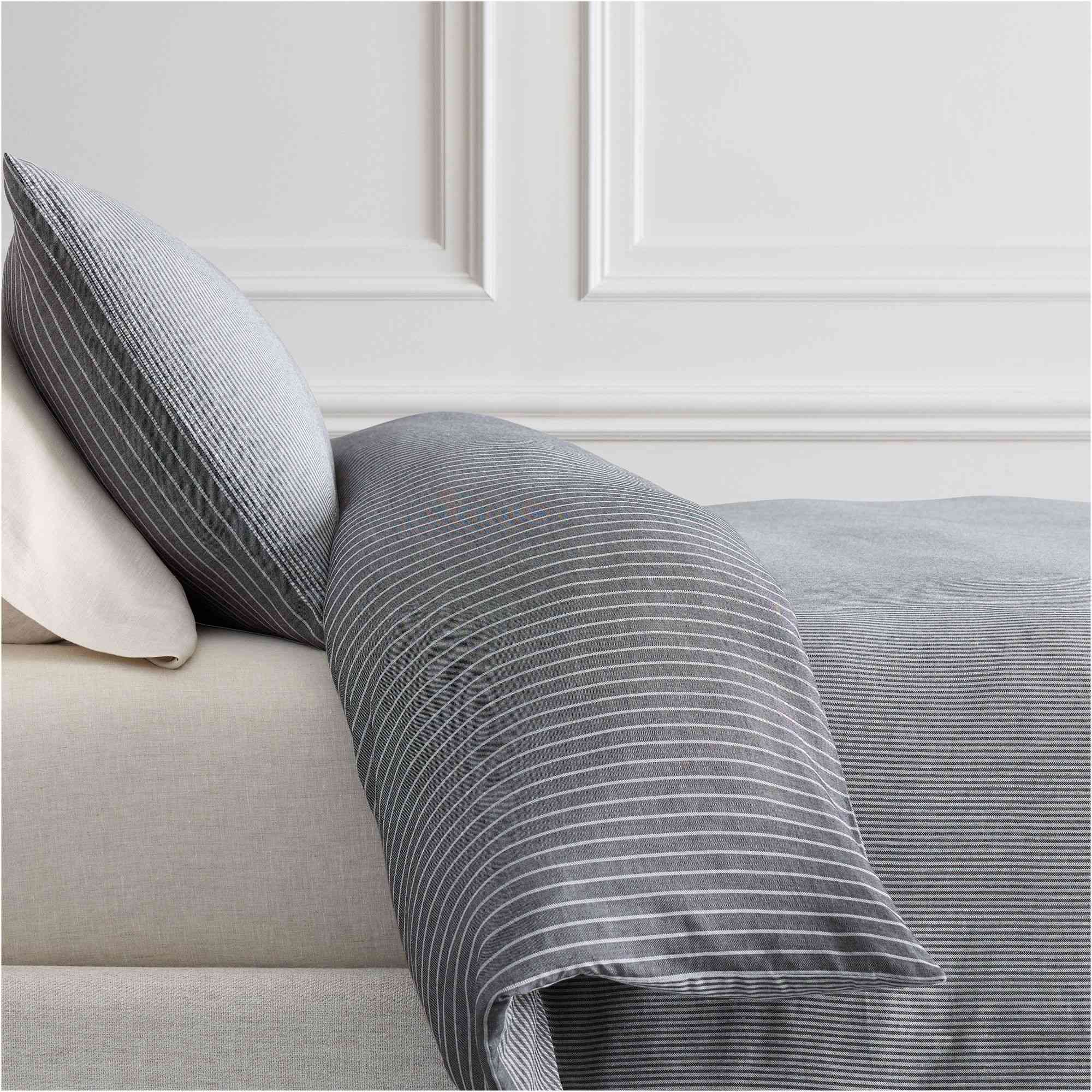 west elm | Cotton Pinstripe Duvet Cover & Shams
