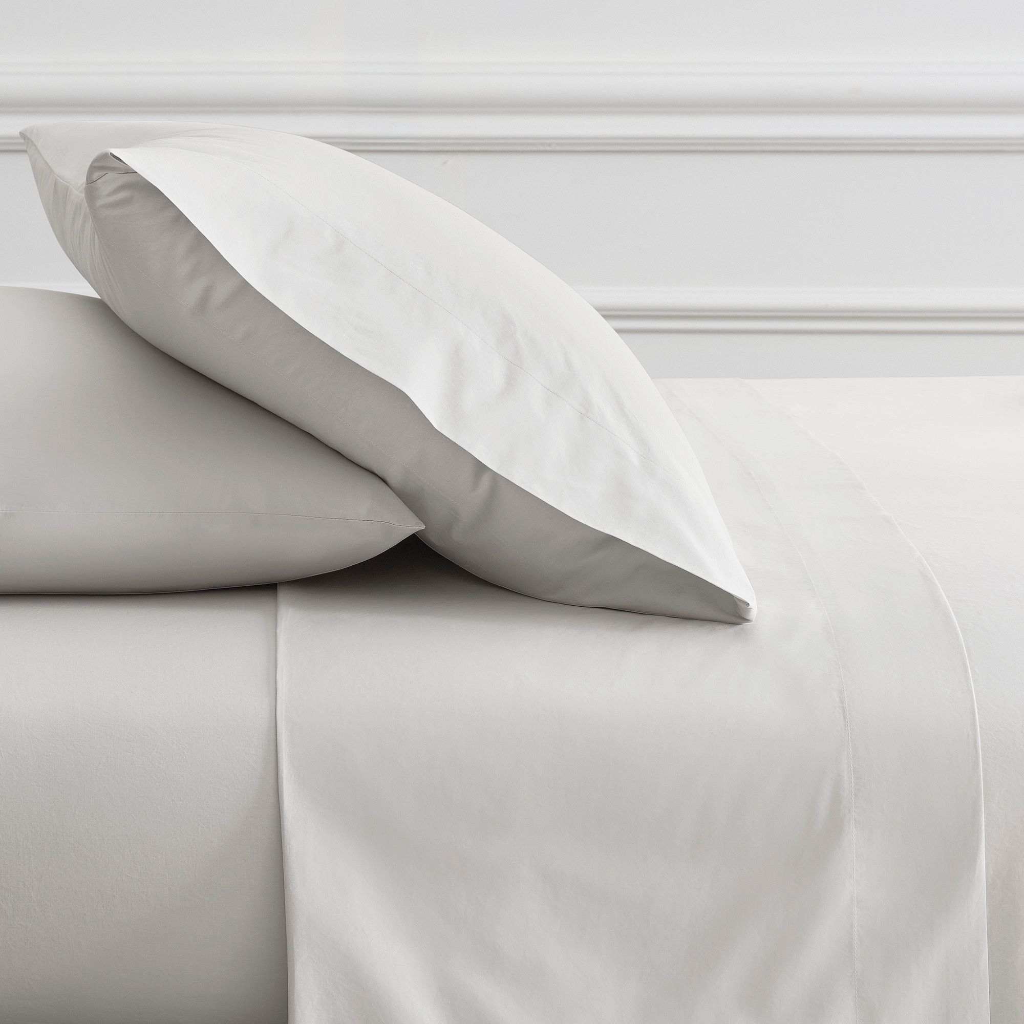 Organic Washed Cotton Percale Sheet Set