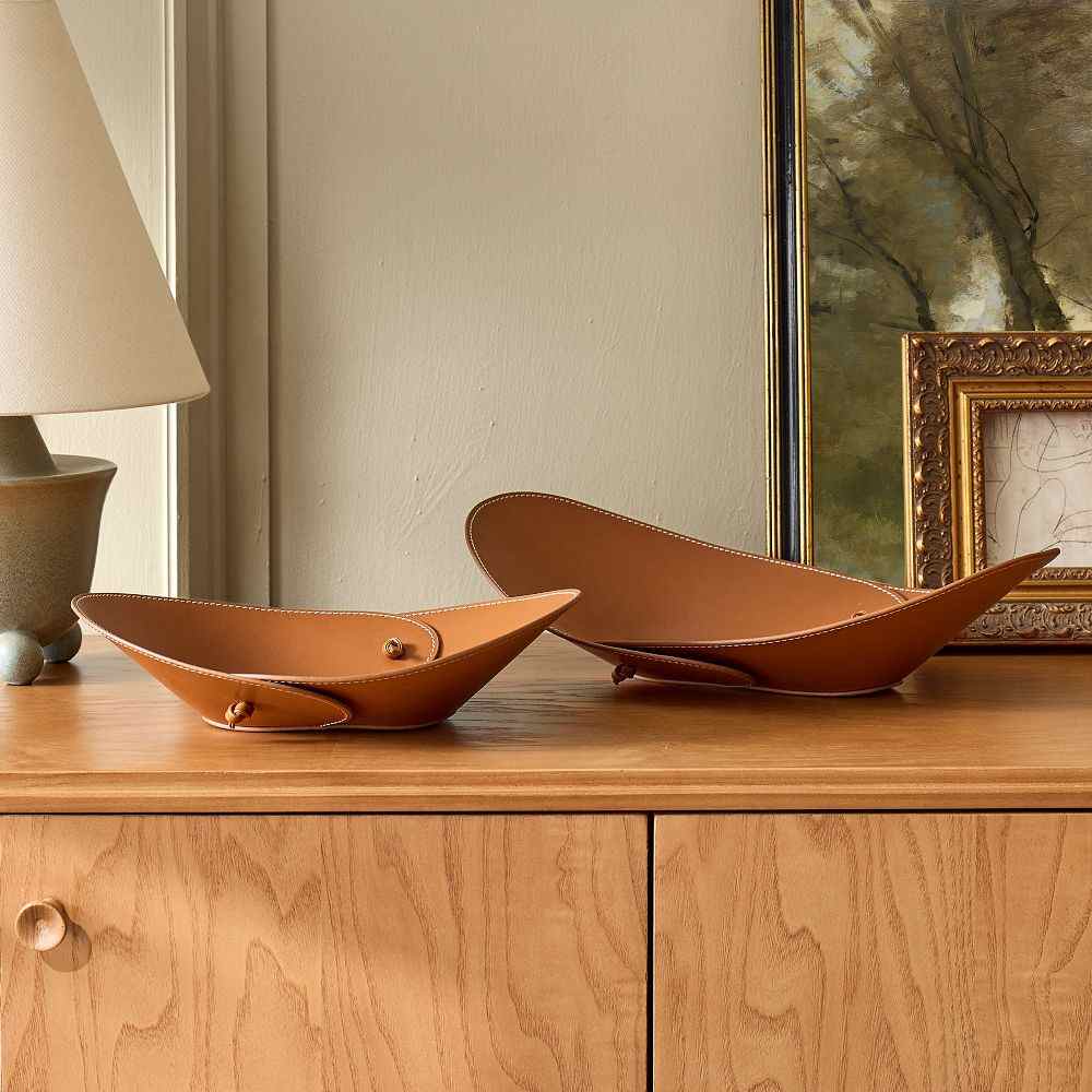 west elm | Pierce & Ward Leather Catchalls