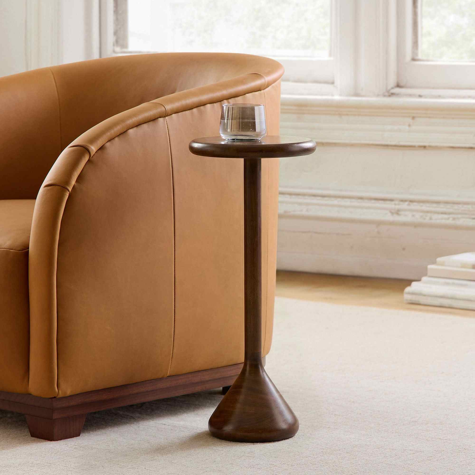 west elm | Kay Solid Wood Drink Table (9"–12")