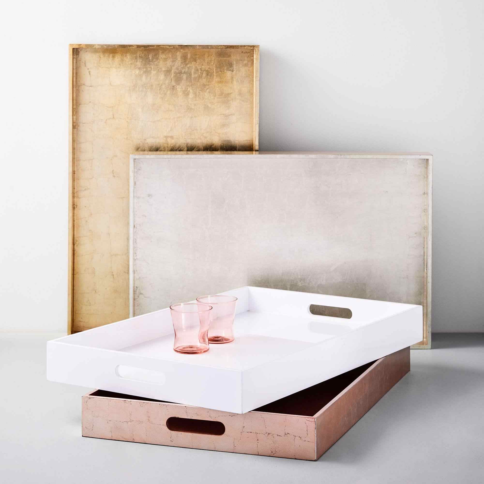 Lacquer Trays - Large Rectangle