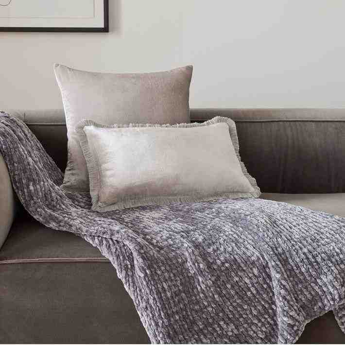 Chunky Luxury Chenille Throw