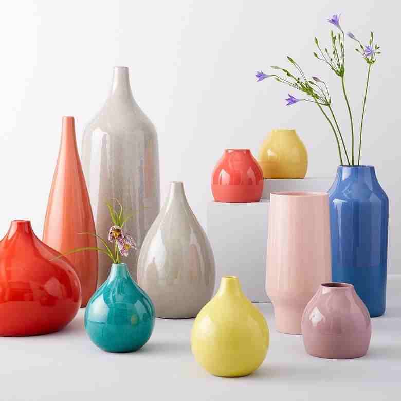 west elm | Bright Ceramicist Vases