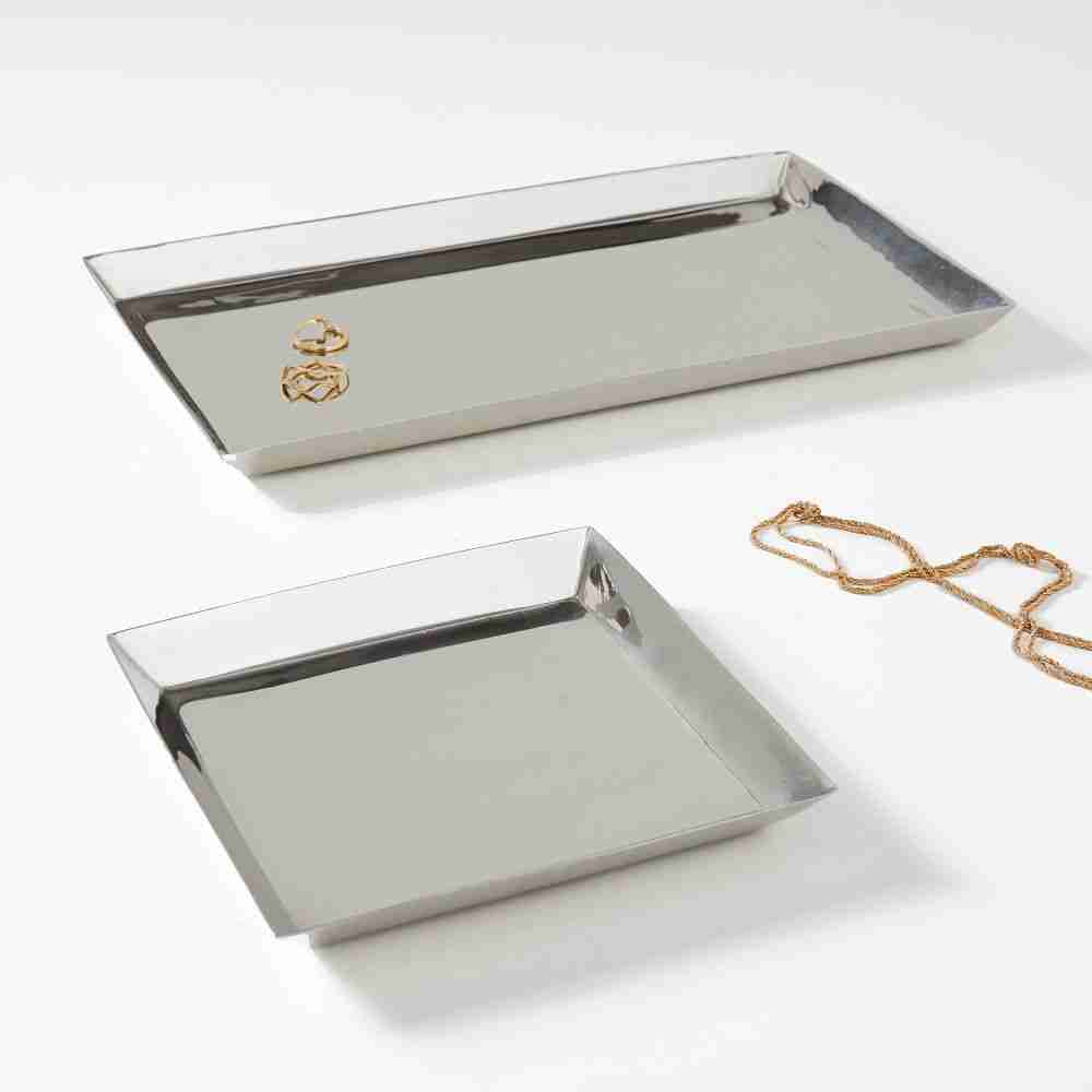 Foundations Metal Trays - Nickel