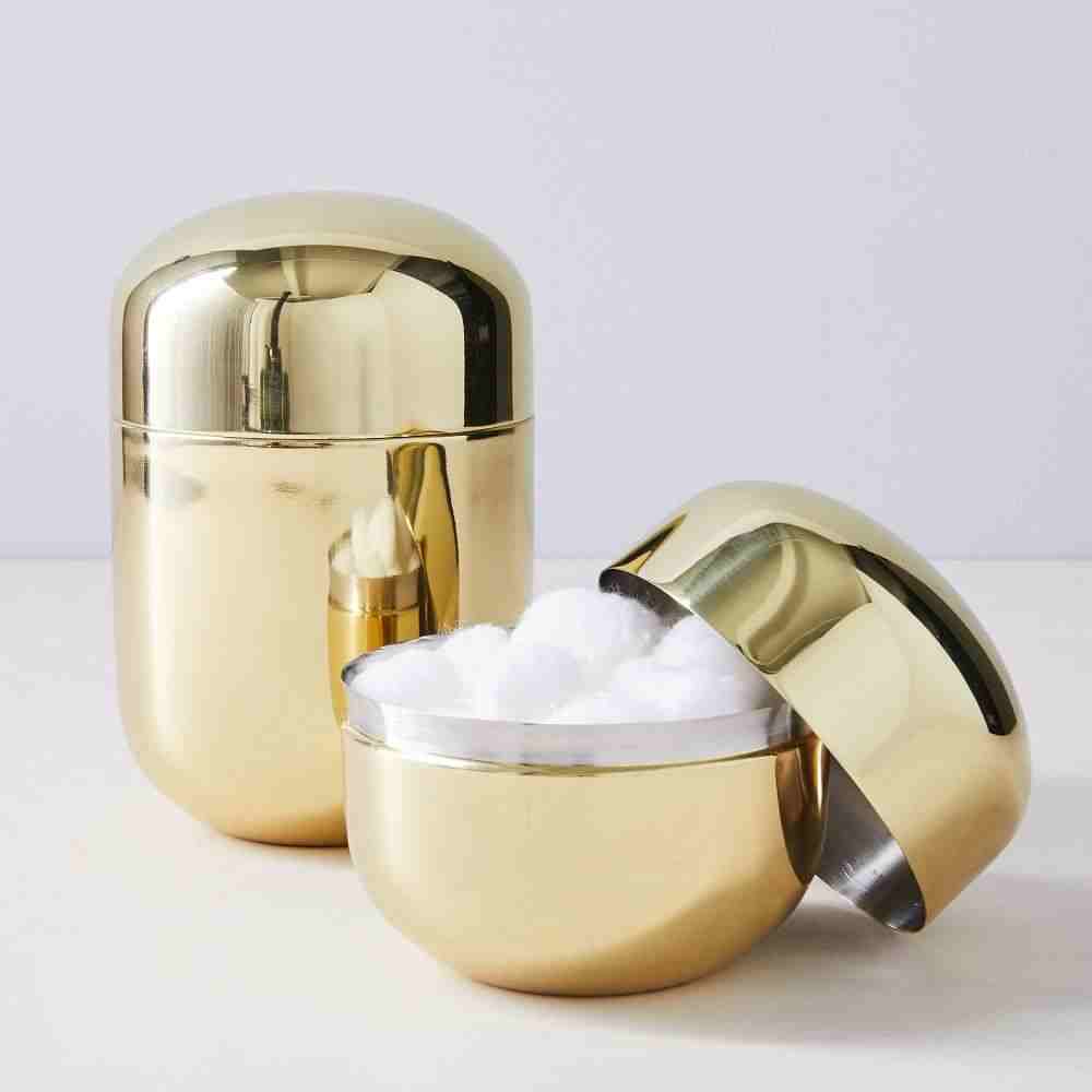 Polished Brass Vanity Boxes