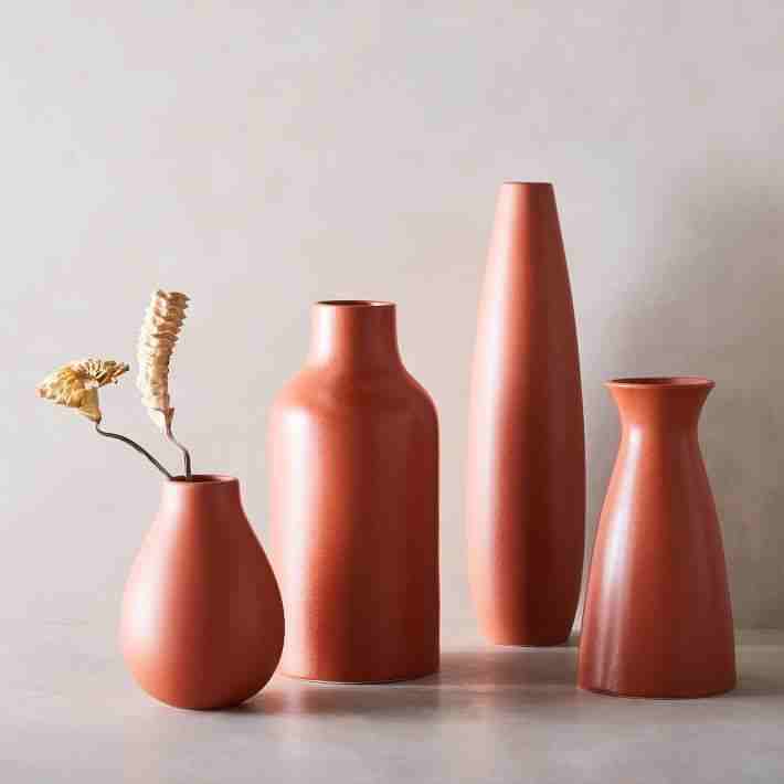 west elm | Pure Ceramic Clay Vases