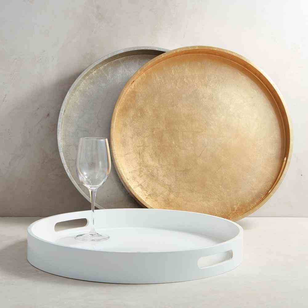 Lacquer Trays - Round
