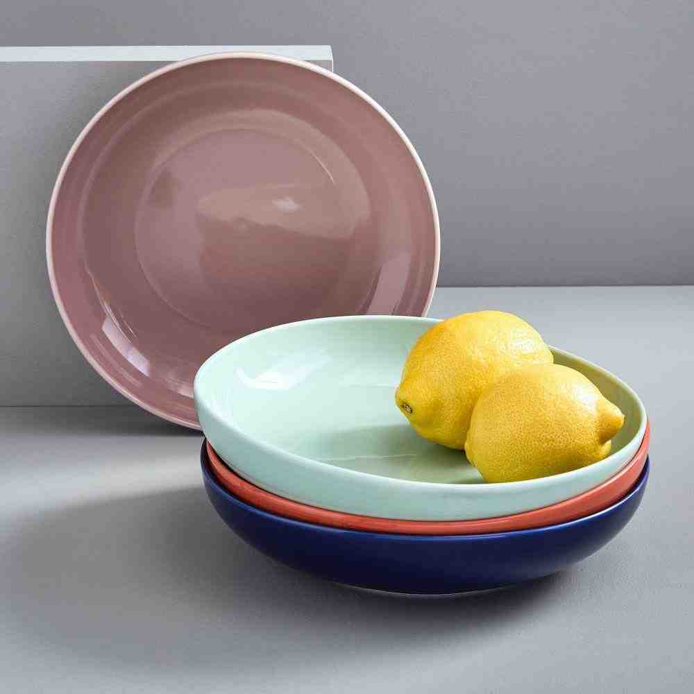 west elm | Organic Shaped Low Bowls