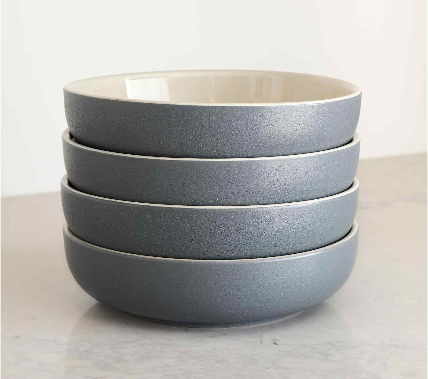 Kaloh Stoneware Pasta Bowl - Set of 4