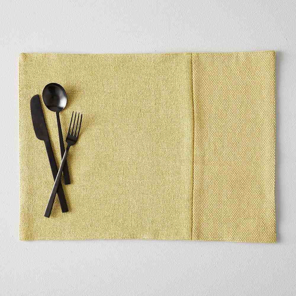 west elm | Cotton Canvas Placemats (Set of 2)