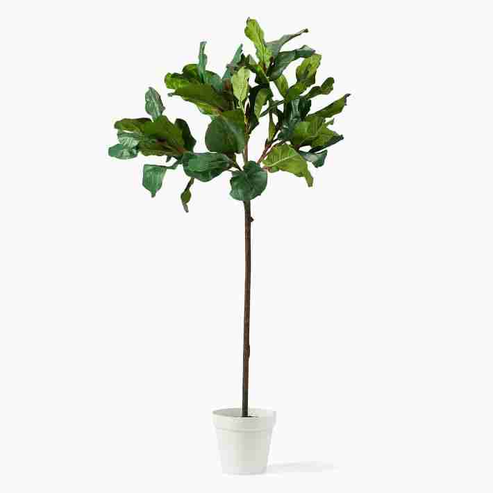 Faux Potted Fiddle Leaf Fig Tree