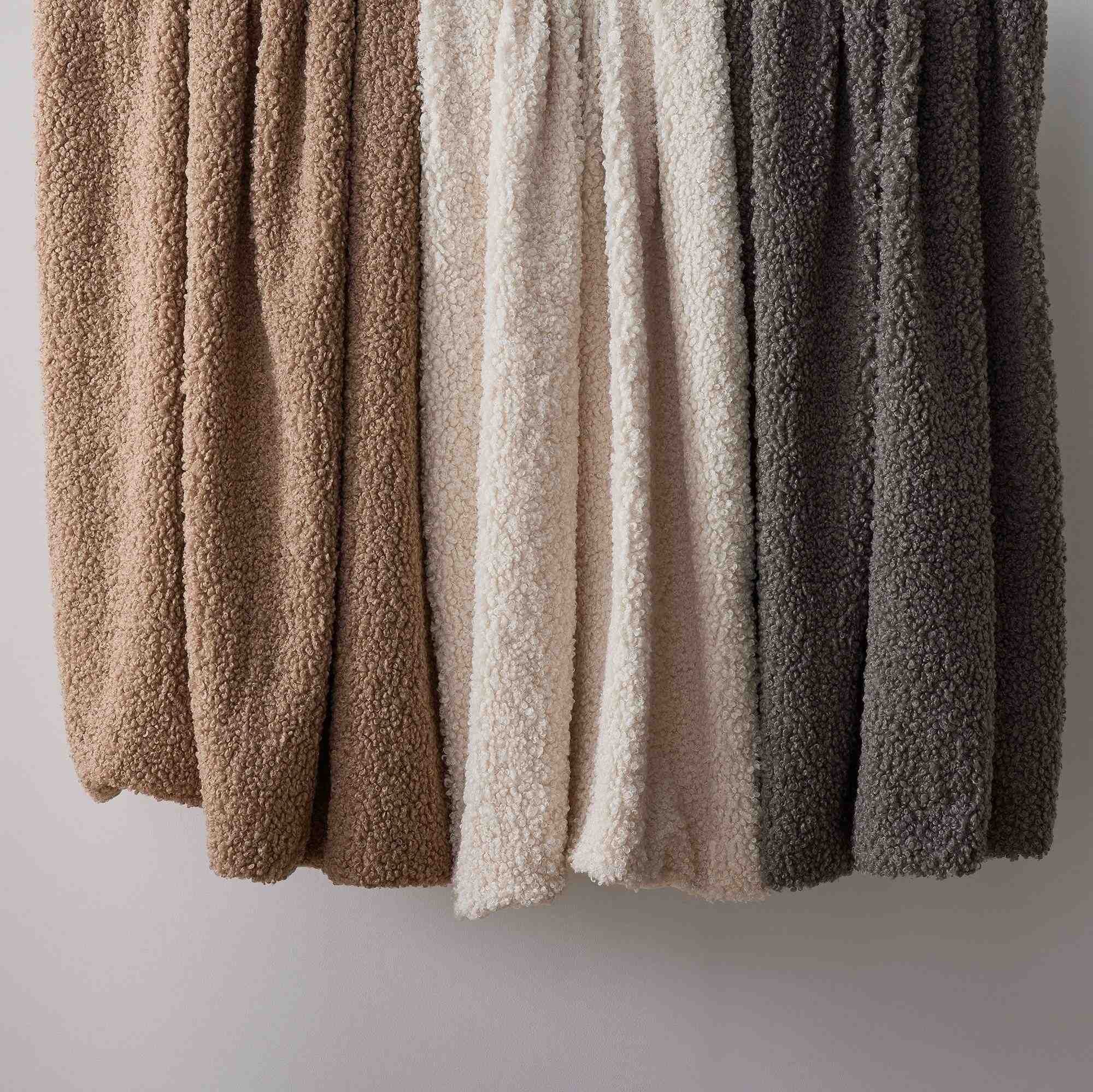 Faux Shearling Throw, 47x60 Inches