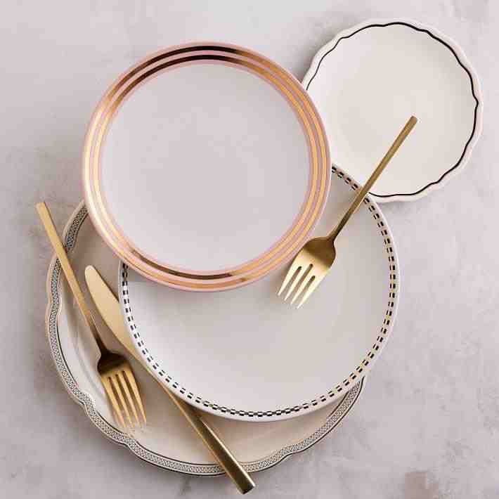 Fishs Eddy Stoneware Salad Plate