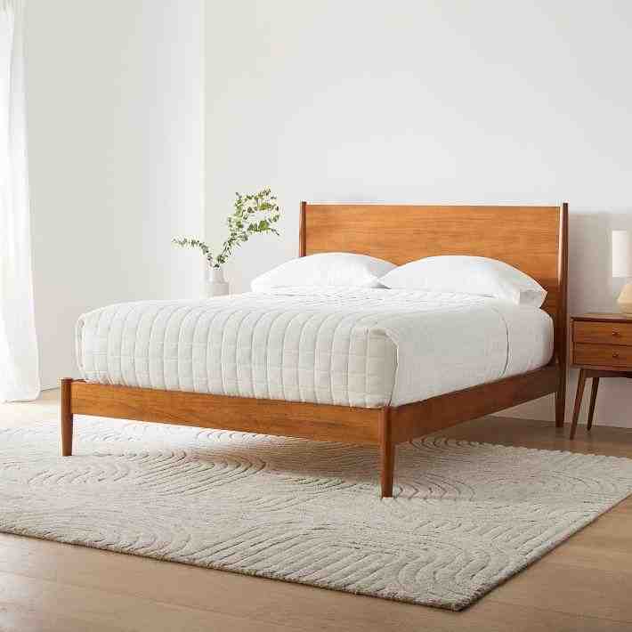 Mid-Century Bed - Acorn