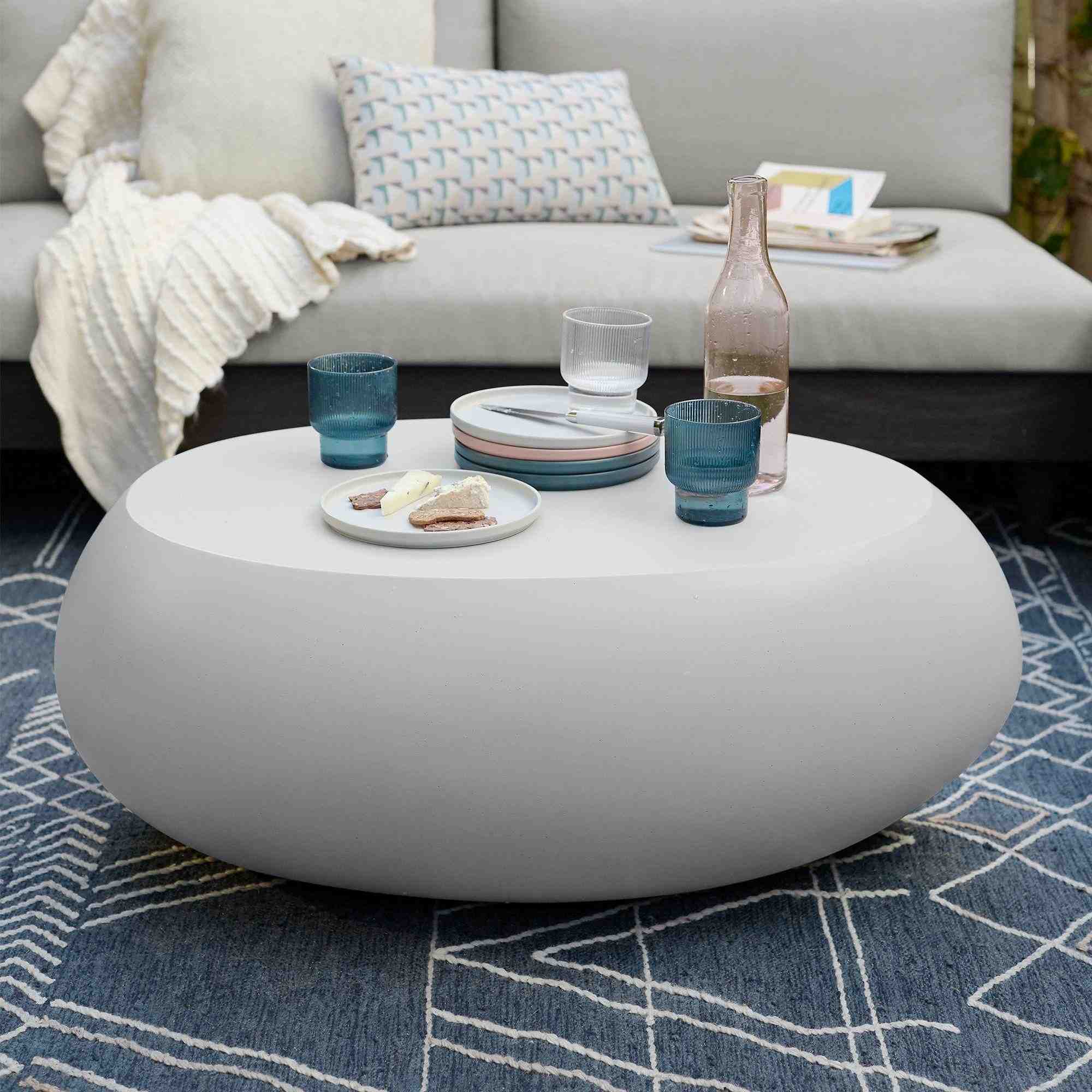 west elm | Pebble Outdoor Coffee Table