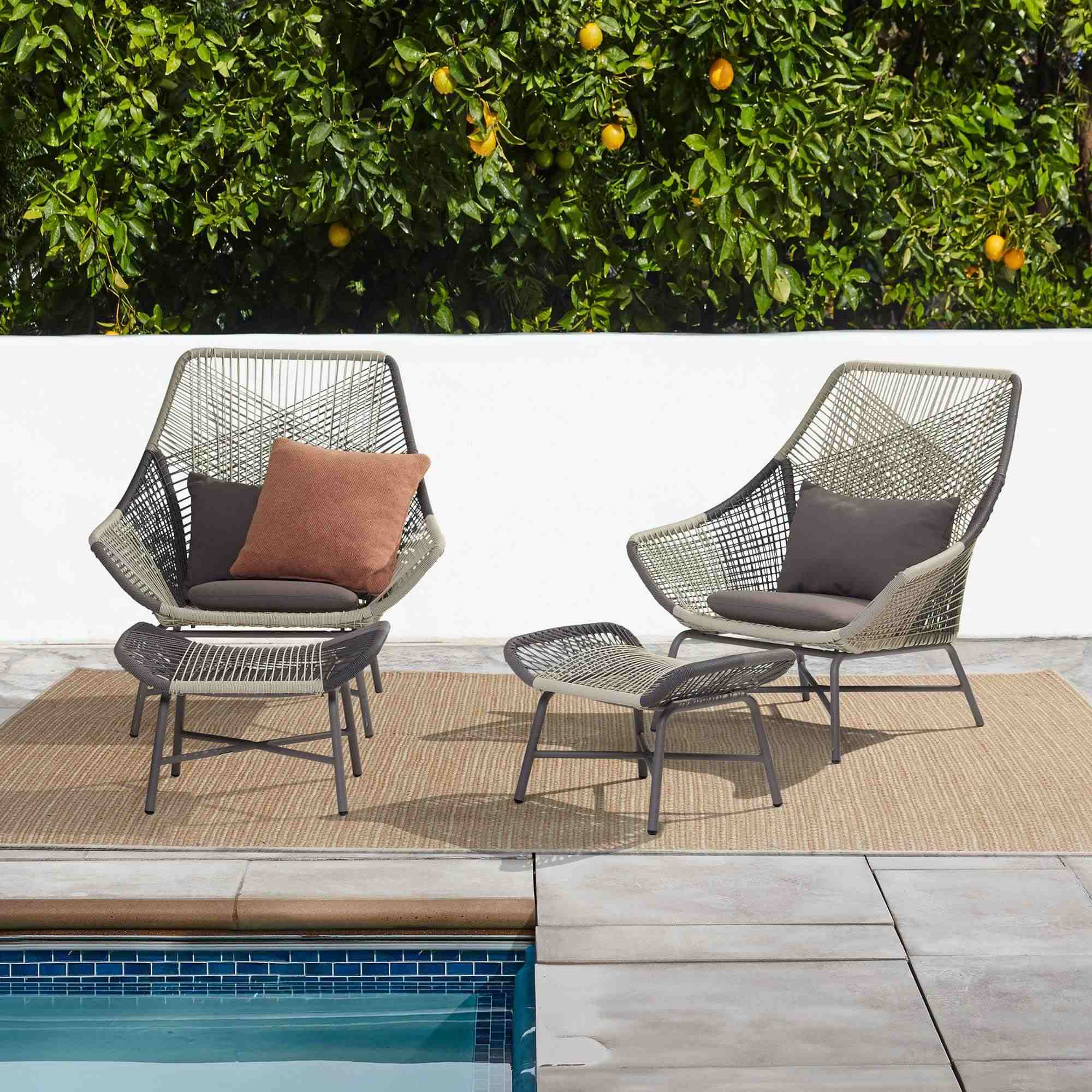 Huron Outdoor Ottoman