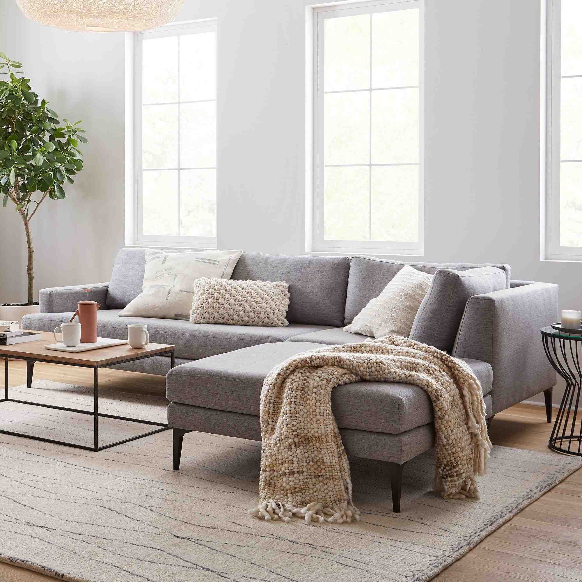 Andes 3-Piece Chaise Sectional