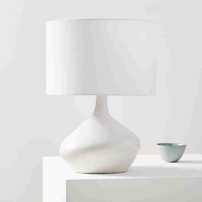 Asymmetry Ceramic Table Lamp - Small
