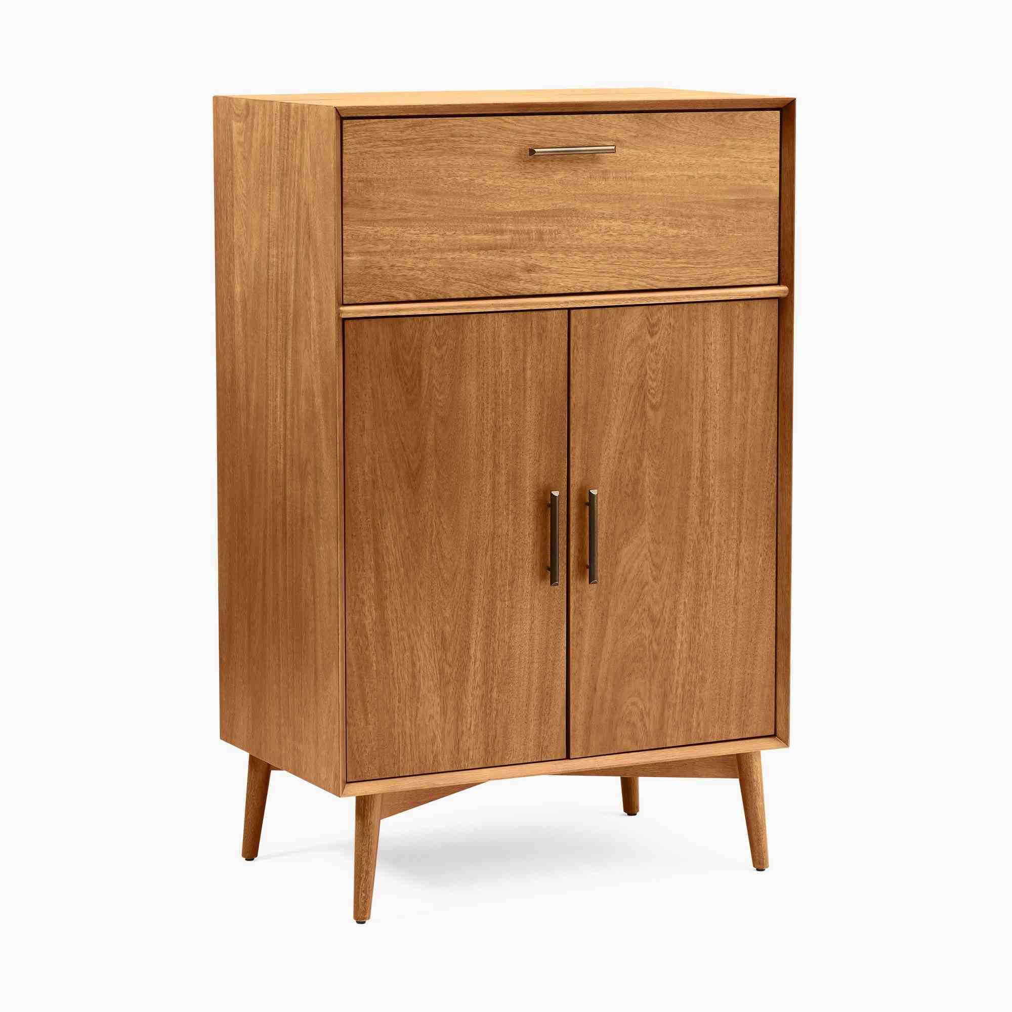Mid-Century Bar Cabinet - Acorn