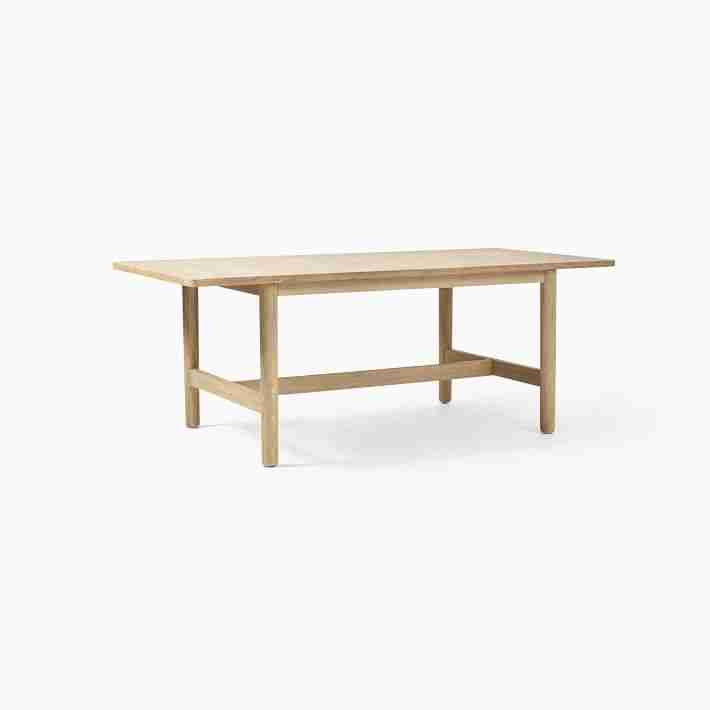 west elm | Hargrove Expandable Dining Table, 60-80", Dune