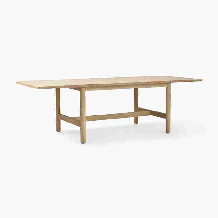 Hargrove Expandable Dining Table, 60-80", Dune