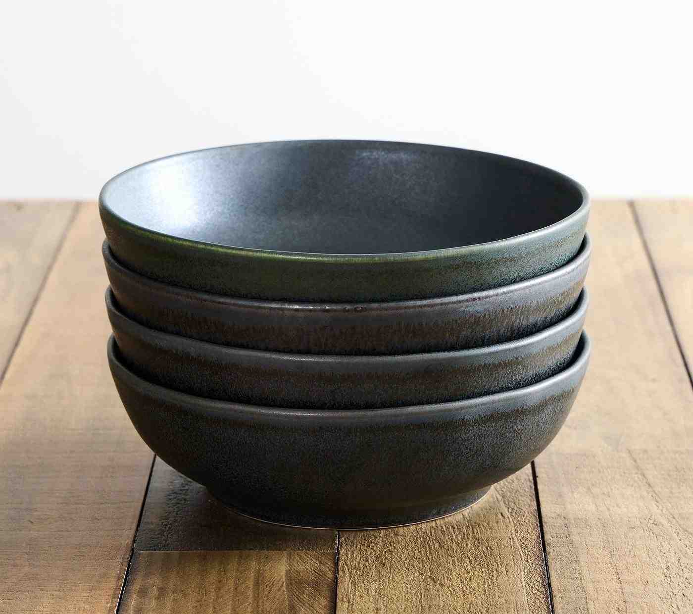 Kanto Stoneware Pasta Bowl - Set of 4