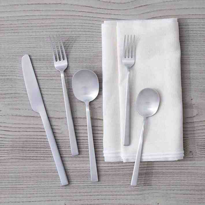 Kanto Stainless Steel Flatware, Set of 5