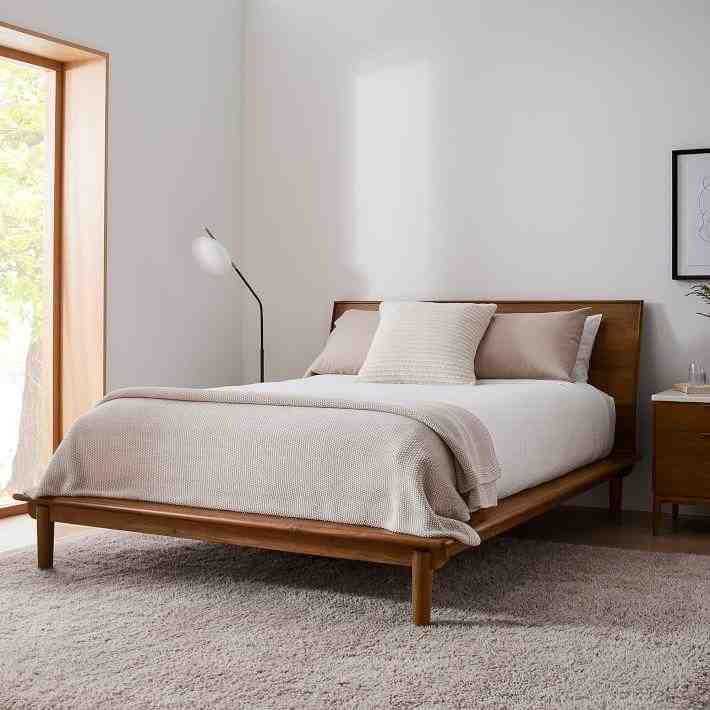Keira Solid Wood Bed - Queen