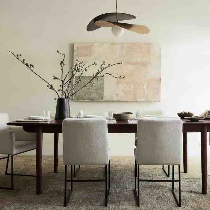 Keira Solid Wood Expandable Dining Table