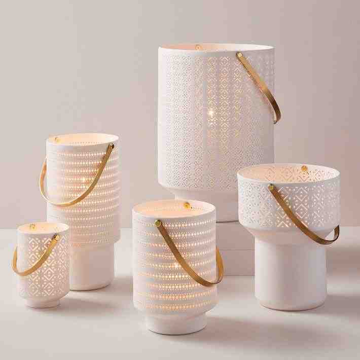 Modern Porcelain Lanterns