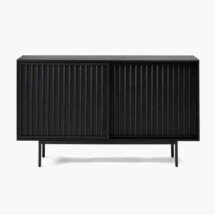 Slatted Buffet, Black