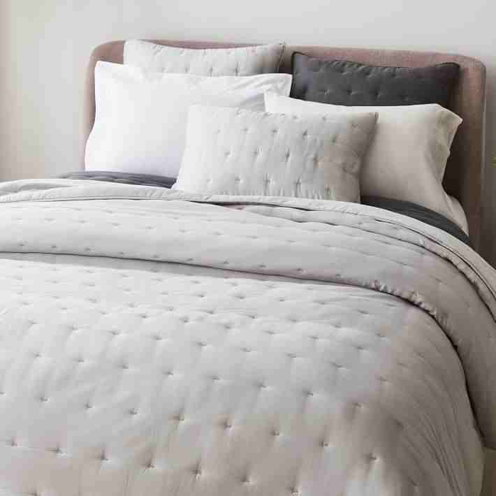 TENCEL™ Crescent Stitch Quilt & Shams